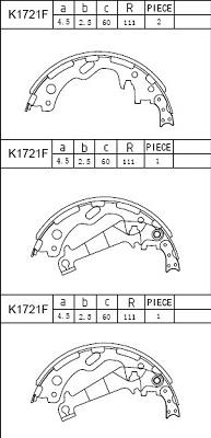 Asimco K1721F - Əyləc Başlığı Dəsti furqanavto.az