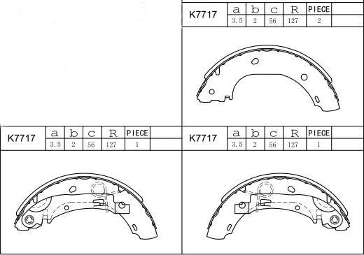 Asimco K7717 - Əyləc Başlığı Dəsti furqanavto.az