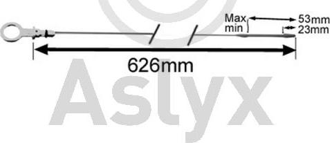 Aslyx AS-506861 - Yağ ölçmə çubuğu furqanavto.az