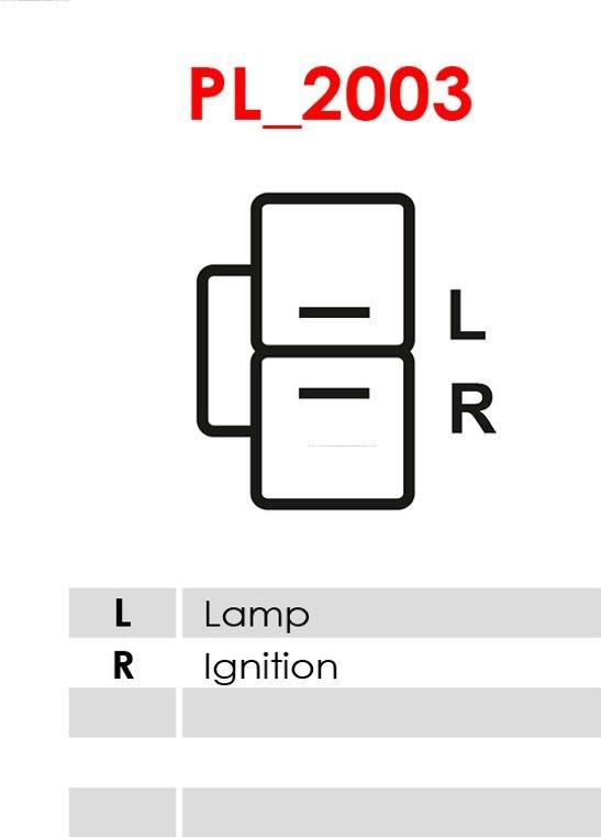 AS-PL A9134(MANDO) - Alternator furqanavto.az