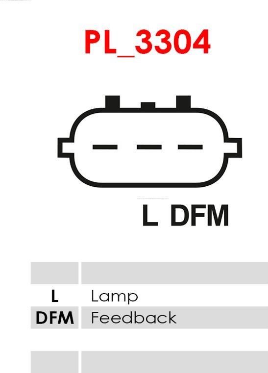 AS-PL A9306S - Alternator furqanavto.az