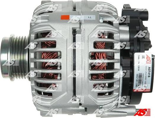 AS-PL A0741S - Alternator furqanavto.az