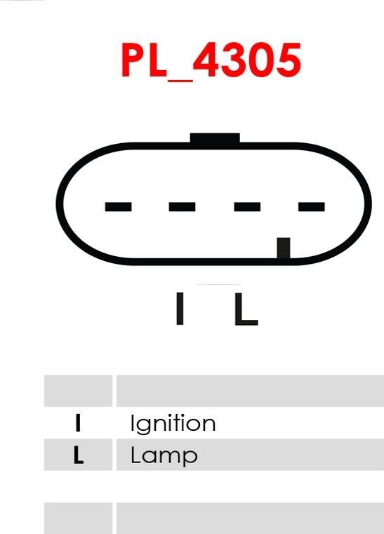 AS-PL ARE1041 - Gərginlik tənzimləyicisi, alternator furqanavto.az