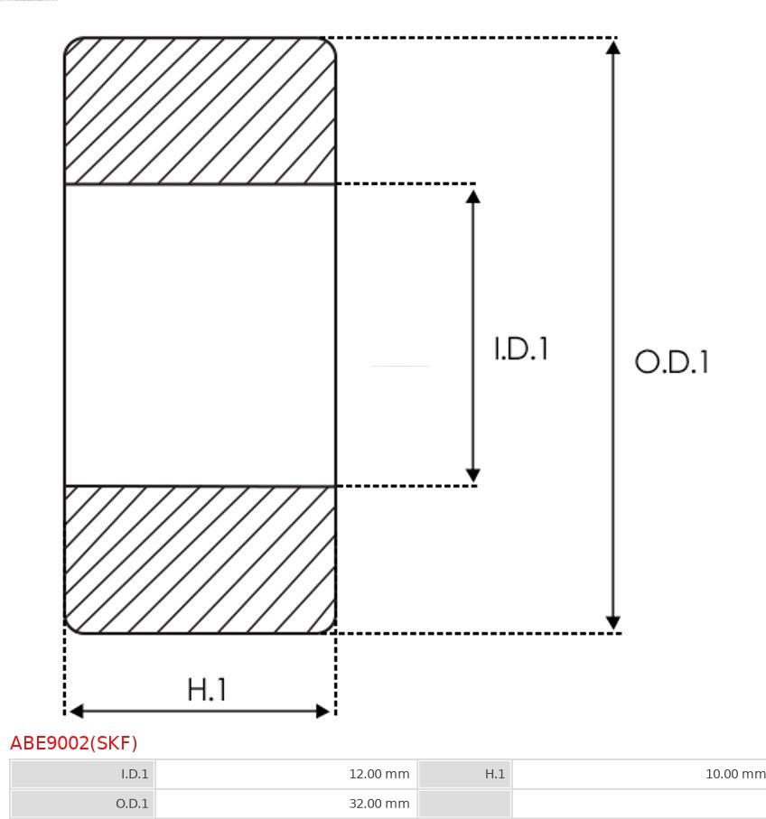 AS-PL ABE9002(SKF) - Poşinq furqanavto.az