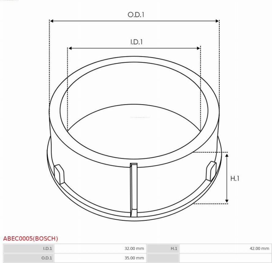 AS-PL ABEC0005(BOSCH) - Qoruyucu qapaq, alternator furqanavto.az