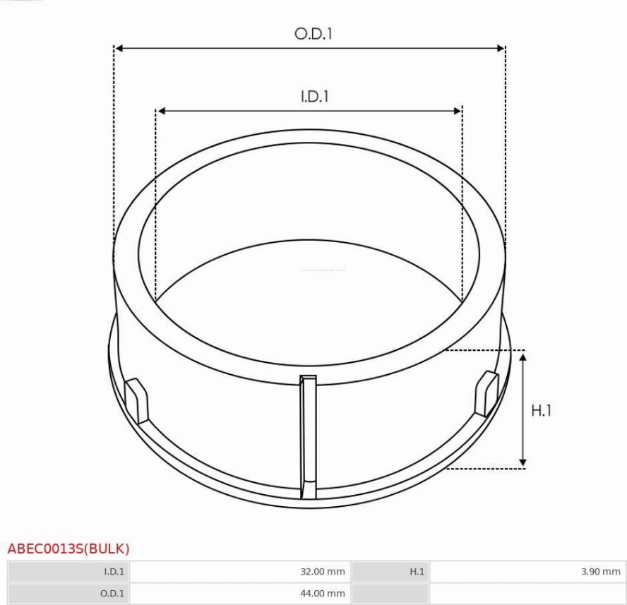 AS-PL ABEC0013S(BULK) - Qoruyucu qapaq, alternator furqanavto.az