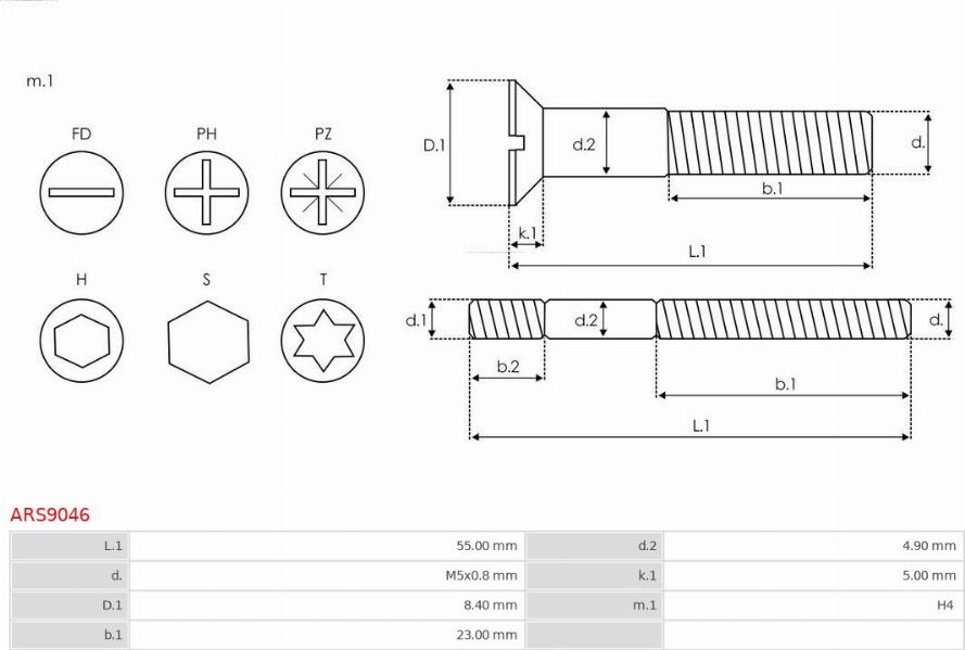 AS-PL ARS9046 - Təmir dəsti, alternator furqanavto.az