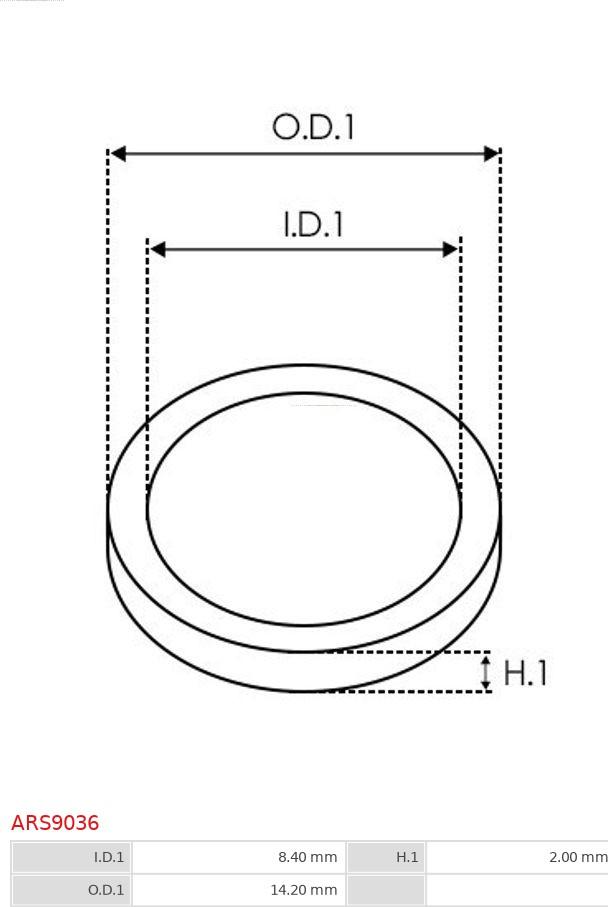 AS-PL ARS9036 - Təmir dəsti, alternator furqanavto.az