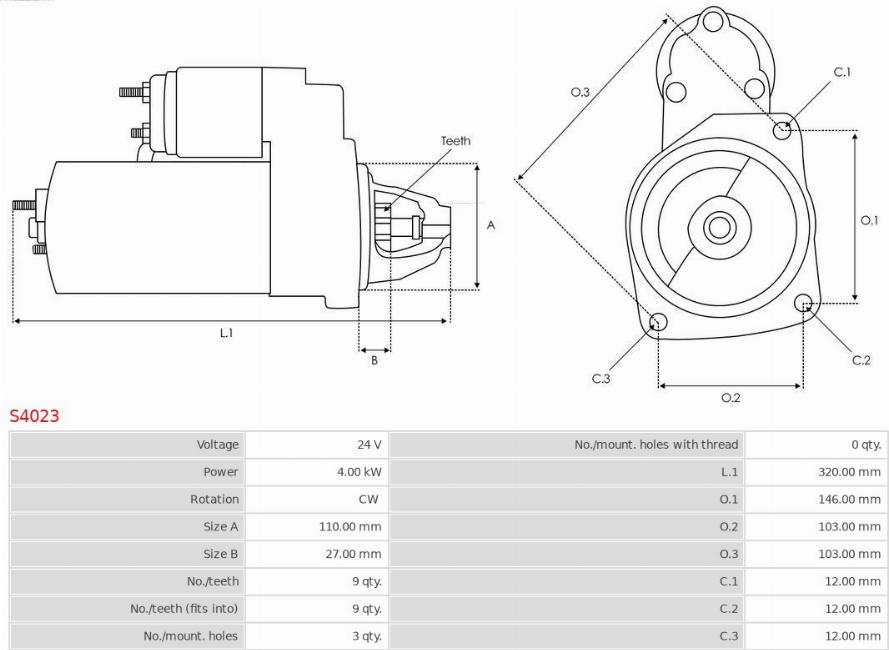 AS-PL S4023 - Başlanğıc furqanavto.az