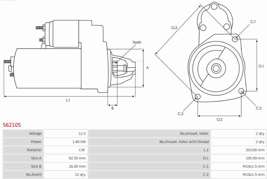 AS-PL S6210S - Başlanğıc furqanavto.az