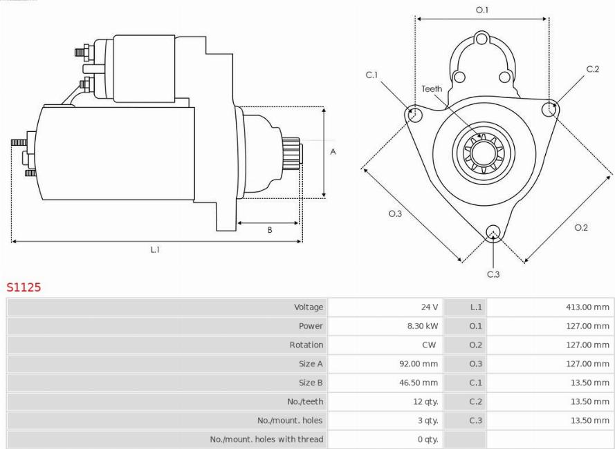 AS-PL S1125 - Başlanğıc furqanavto.az