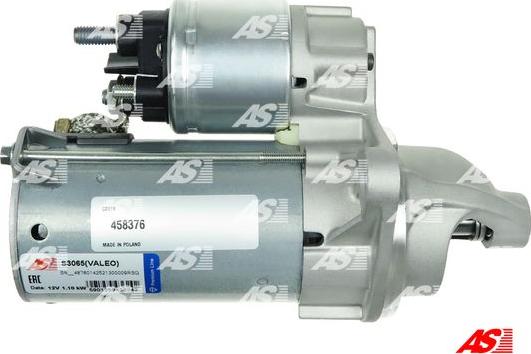 AS-PL S3065(VALEO) - Başlanğıc furqanavto.az