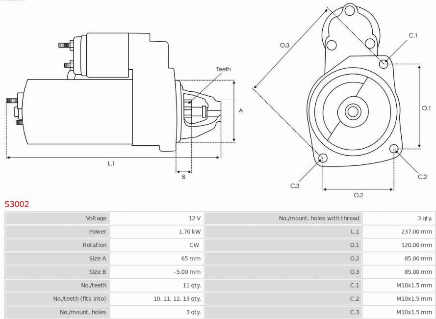 AS-PL S3002 - Başlanğıc furqanavto.az