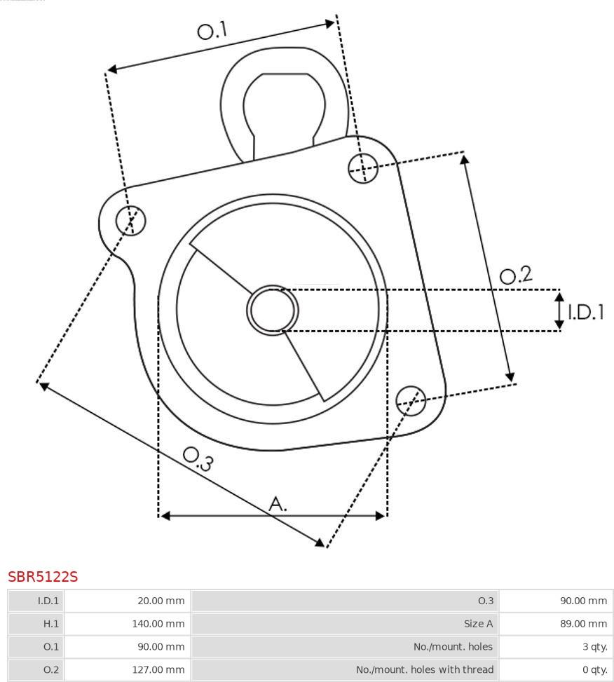 AS-PL SBR5122S - Başlanğıc qapağı, karbüratör furqanavto.az