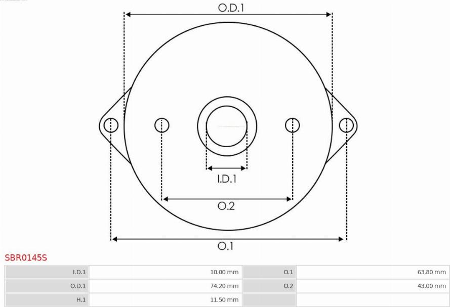 AS-PL SBR0145S - Başlanğıc qapağı, karbüratör furqanavto.az