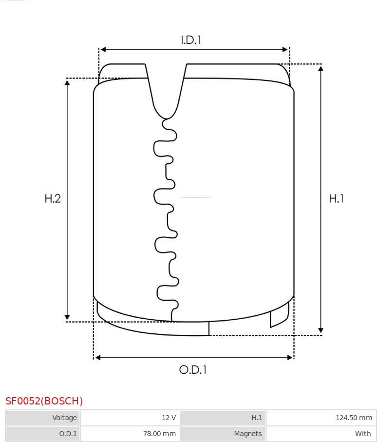 AS-PL SF0052(BOSCH) - Sahənin sarılması, başlanğıc furqanavto.az