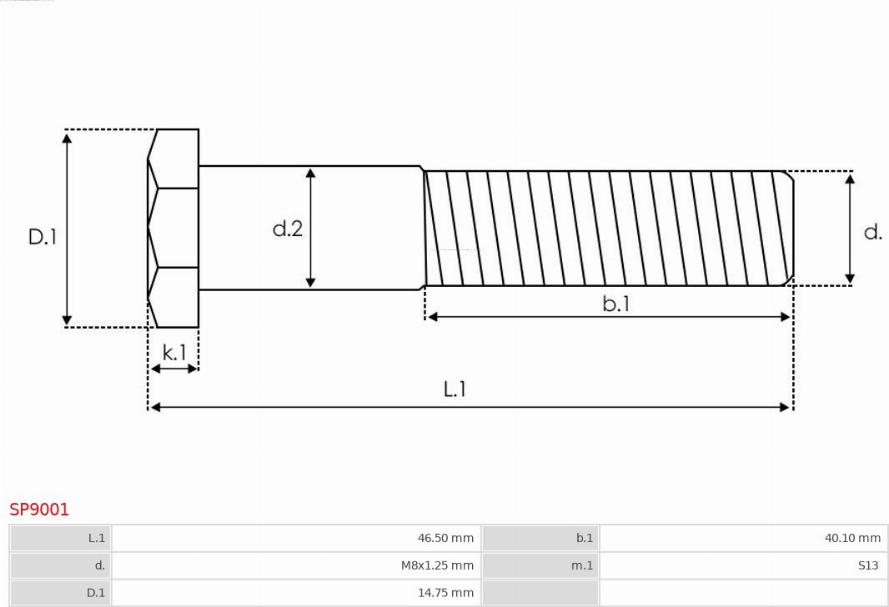 AS-PL SP9001 - Təmir dəsti, başlanğıc furqanavto.az