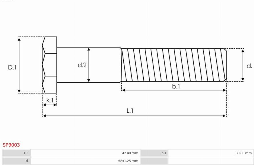 AS-PL SP9003 - Təmir dəsti, başlanğıc furqanavto.az