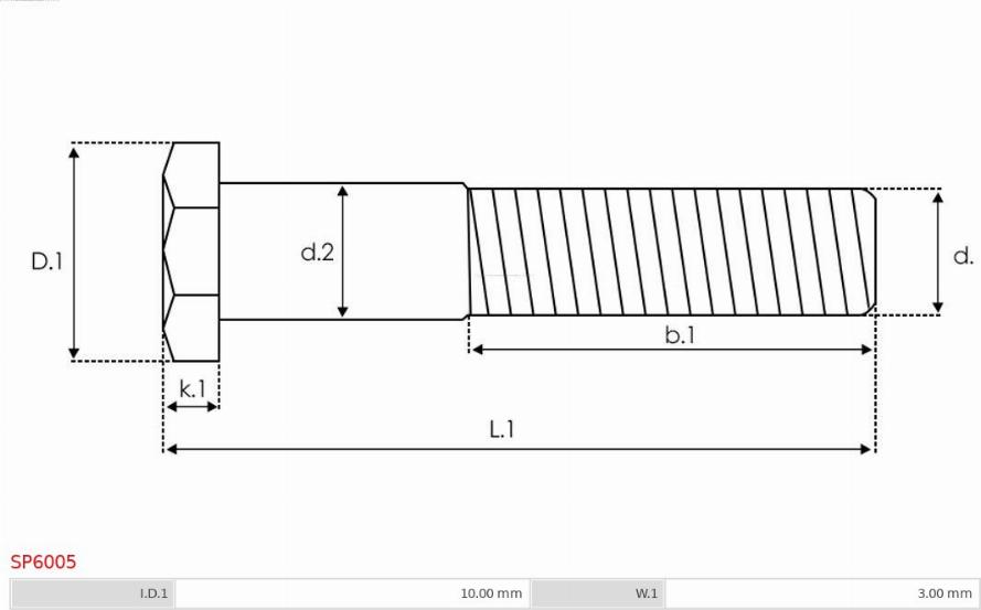 AS-PL SP6005 - Təmir dəsti, başlanğıc furqanavto.az