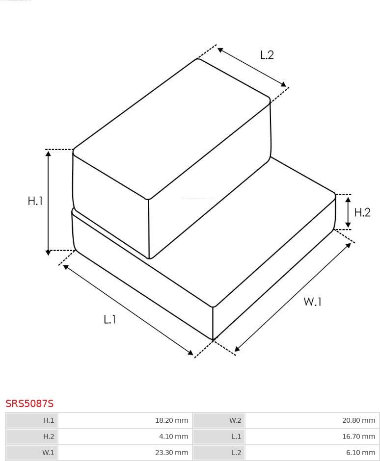 AS-PL SRS5087S - Təmir dəsti, başlanğıc furqanavto.az