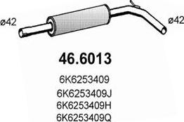 ASSO 46.6013 - Orta Səsboğucu furqanavto.az