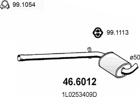 ASSO 46.6012 - Orta Səsboğucu furqanavto.az