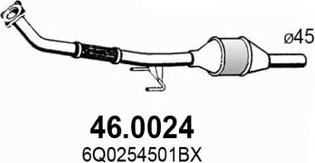 ASSO 46.0024 - Katalitik çevirici furqanavto.az