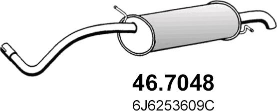 ASSO 46.7048 - Son səsboğucu furqanavto.az