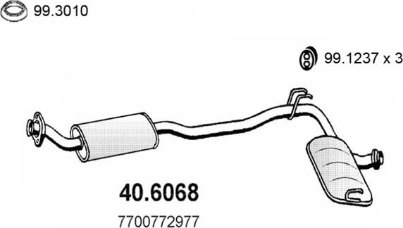 ASSO 40.6068 - Orta Səsboğucu furqanavto.az