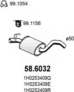 ASSO 58.6032 - Orta Səsboğucu furqanavto.az