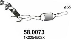 ASSO 58.0073 - Katalitik çevirici furqanavto.az