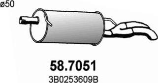 ASSO 58.7051 - Son səsboğucu furqanavto.az