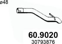 ASSO 60.9020 - Egzoz borusu furqanavto.az