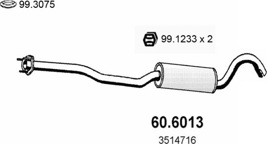 ASSO 60.6013 - Orta Səsboğucu furqanavto.az