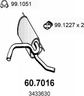 ASSO 60.7016 - Son səsboğucu furqanavto.az