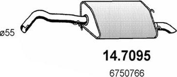 ASSO 14.7095 - Son səsboğucu furqanavto.az