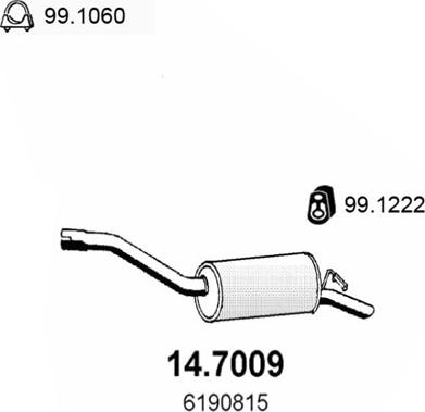 ASSO 14.7009 - Son səsboğucu furqanavto.az