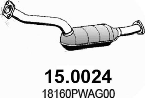ASSO 15.0024 - Katalitik çevirici furqanavto.az