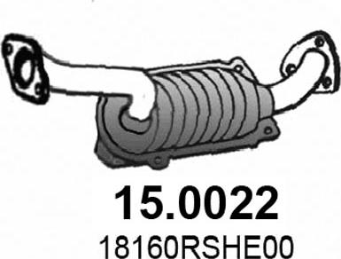 ASSO 15.0022 - Katalitik çevirici furqanavto.az