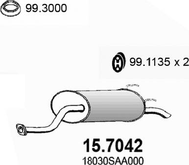 ASSO 15.7042 - Son səsboğucu furqanavto.az