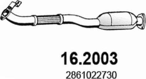 ASSO 16.2003 - Ön səsboğucu furqanavto.az