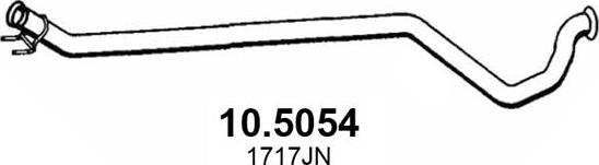 ASSO 10.5054 - Egzoz borusu furqanavto.az