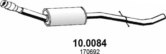 ASSO 10.0084 - Katalitik çevirici furqanavto.az