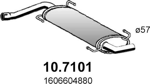 ASSO 10.7101 - Son səsboğucu furqanavto.az