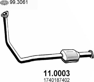 ASSO 11.0003 - Katalitik çevirici furqanavto.az