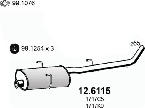 ASSO 12.6115 - Orta Səsboğucu furqanavto.az