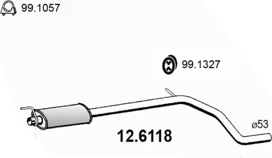 ASSO 12.6118 - Orta Səsboğucu furqanavto.az