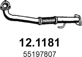 ASSO 12.1181 - Egzoz borusu furqanavto.az