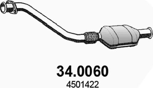 ASSO 34.0060 - Katalitik çevirici furqanavto.az