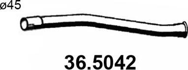 ASSO 36.5042 - Egzoz borusu furqanavto.az